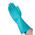 Vguard Nitrile Green Chemical Resistant Gloves unlined, 13" Straight Cuff, PK 288 C14A29